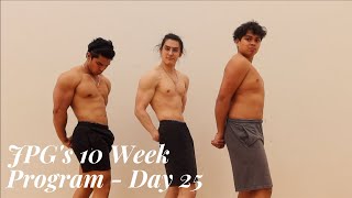 UPPER BODY WORKOUT | Day 25 of JPG'S 10 Week Program