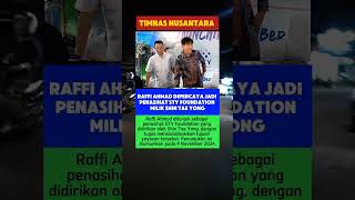 Hebat Raffi Ahmad di percaya jadi penasehat Shen Tae-yong #ytshorts