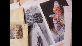 Russian Enphemera Junk Journal Kit From Russia with Love