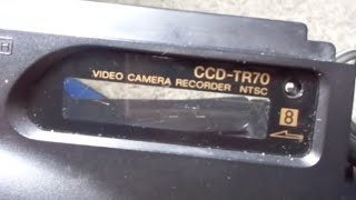 Review Of My Sony CCD-TR70 8mm Camcorder