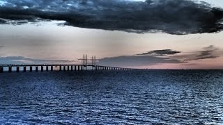 Øresund Bridge from above