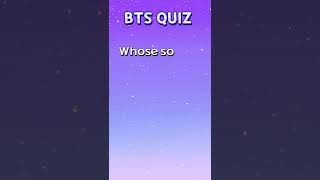 BTS QUIZ Maknae Line part 2 #bts #shorts #quiz