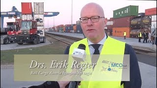 Drs. Erik Regter interjú / Export vonatok ünnepélyes indítása