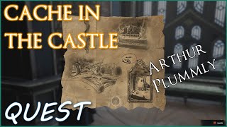 CACHE IN THE CASTLE Quest walkthrough, Arthur Plummly - Hogwarts Legacy