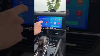 GoGoDrive allows you to watch YT & NTFLX in the car 🚗 #youtube #carplay #netflix #car #video #short