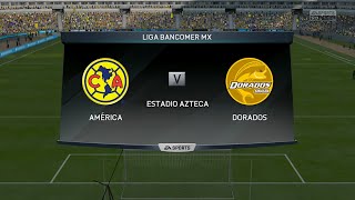 FIFA 16 (PS5) Gameplay - Club America vs Dorados Sinaloa