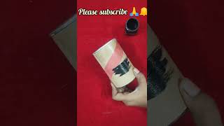 Diy best out of waste/flower vase making/penstand making #shorts #flowervase #penstand