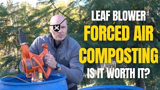 Faster Wood Chip Composting with a Leaf Blower???