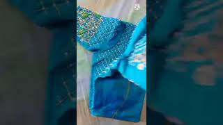 Bridal blouse designs/Silk Work blouse designs/maggam work #shorts