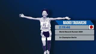 BMW BERLIN-MARATHON 2024 - True Legends Never Die - TAKAHASHI & TERGAT