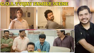 Pakistani React to GOAT Movie | Thalapathy Vijay Family Scene