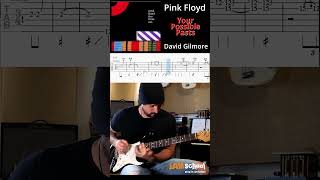 Pink Floyd All Possible Pasts David Gilmour Guitar Solo with TAB