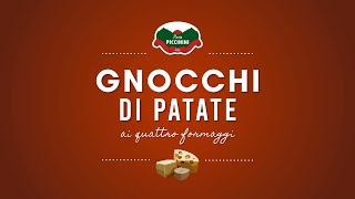 Gnocchi di patate ai quattro formaggi