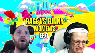 Fall Guys Rage VS Funny Moments Ep 01