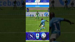 Napoli vs Atalanta, Calci di Rigore - Serie A 2024-25 #shorts #penaltyshootout