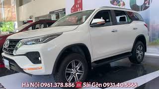 Toyota Fortuner 2021| siêu khuyến mãi bản máy dầu 2.4 AT