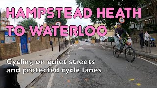 The nice way to cycle from Hampstead Heath to Waterloo