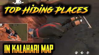 Hiding Places in Kalahari Map| Freefire| For Rank Pushing | By Boot X Gaming