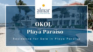 Apartamento frente al mar en venta Playa Paraíso, Puerto Morelos, Riviera Maya