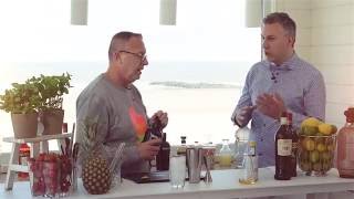 Gin cocktail Colonial Cooler maken met Jan Van Ongevalle.