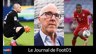 Foot01 News : MCCOURT agacé, le PSG sur ALABA et HERNANDEZ, RUFFIER mis à pied