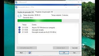 como gravar imagem iso para cd ou dvd facil