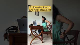 📌Relieve Shoulder & Neck Pain: Easy Stretches for Long Hours at the Desk! 🧘‍♂️✨