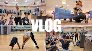 VLOG: mommy/daughter dance workout! | afrotrendy | amapiano | tiktok songs ♡ Vanessa Lynn