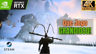 Black Myth  Wukong: Início de Gameplay PC (4K-60Fps)