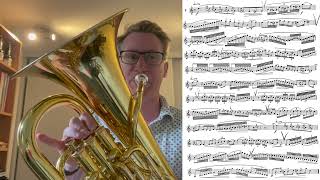 Etude 3 - Perrin by Robbert Vos on Euphonium