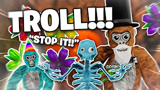 The FUNNIEST TROLL in the Halloween Update!! | Gorilla Tag