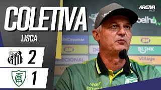 COLETIVA LISCA | AO VIVO | Santos x América-MG - Brasileirão Série B 2024