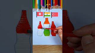 Indian+Switzerland+turkey Flag Drawing || Independence Day Drawing #flag #art #drawing