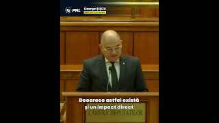 Declarație politică a deputatului George Șișcu (PNL Tulcea)