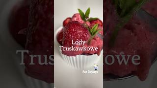 Lody truskawkowe wysokobiałkowe #shorts