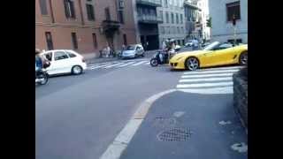 Ferrari 599 SA Aperta accelerating and great sound