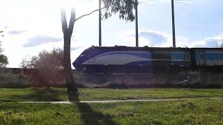 NSW Trainslink (WT28) Sydney Bound Central West XPT, Passing Orange NSW. 27 August 2023