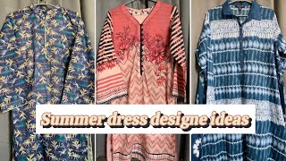 Summer dress designe ideas | Simple and casual dress 2024