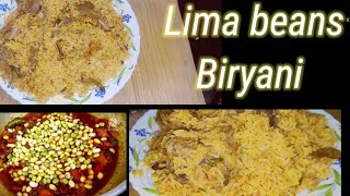 Lima Bean's With Mutton  Special Dam Biryani Muslim Style Easy Recipe by #Tasmiyaskitchen