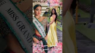 Miss Grand Pakistan, entrega oficial de bandas del Miss Grand Internacional #missgrandinternational