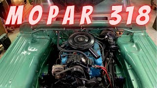 Mopar 318 is ALIVE! 1970 Dodge D-100 Sweptline UPDATE