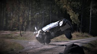 Laxå rallyt 2021 Crashes & Action