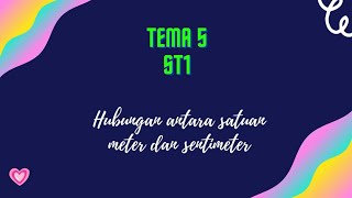 Kelas 2 Tema 5 ST1 muatan matematika