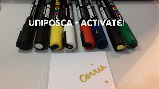 Uniball Posca pen nib - ACTIVATE!