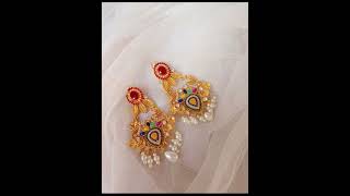 Earrings Set With Bindiya-Cash on Delivery -Only on 1099