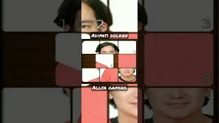 PUZZLE Adipati Dolken #shorts #youtubeshorts #viral #allfagaming #game #puzzle #tiktok #slebew