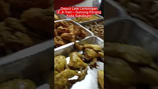 Pecel Lele Lamongan Laris di Sukabumi #shorts #feedshorts #pecellele