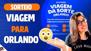 PROMOÇÃO ITAÚ UNICLASS VIAGEM DA SORTE ORLANDO: CADASTRO ATÉ (30/11)