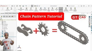 Solidworks Tip3:Chain Assembly #gt_caad #gt_cad #chain_assembly #solidworks_practice #drawing_cad