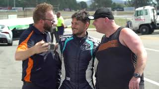 Barrichello and Fisichella test S5000 at Winton